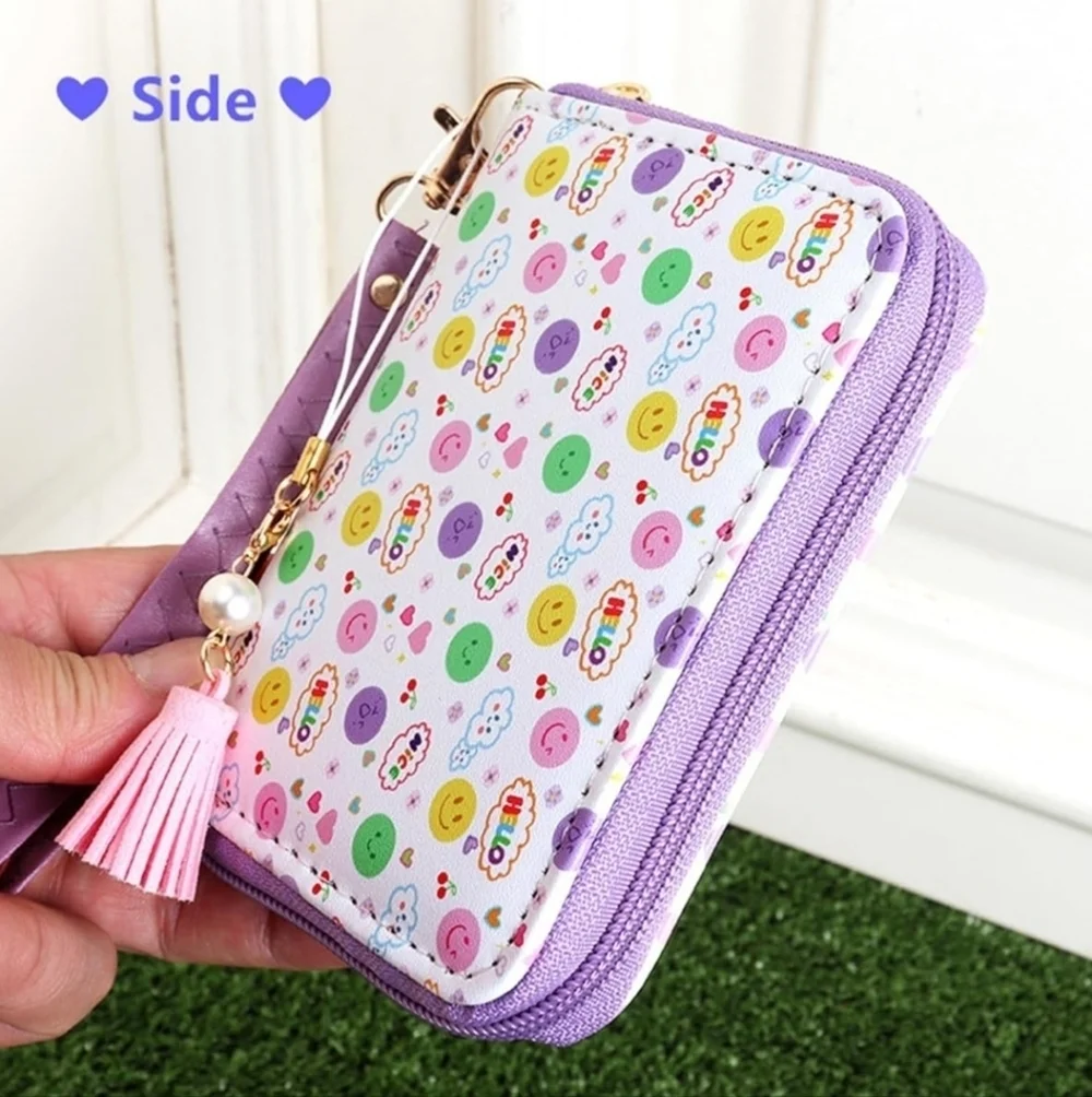 Colorful Kids Wallet with Wrist Strap